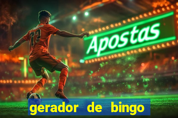 gerador de bingo de palavras